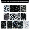 DIY Acrylic & ABS Plastic Imitation Pearl Beads Bracelets Making Kits DIY-FS0006-50-2