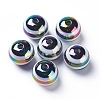 Stripe Resin Beads RESI-B014-01B-05-3