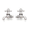 Tibetan Style Alloy Pendants TIBE-N014-30AS-1