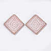 Polyester Woven Pendant Decorations WOVE-T008-05H-2