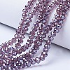 Electroplate Glass Beads Strands LS-EGLA-A034-T1mm-A05-1