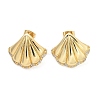 Brass Clear Cubic Zirconia Stud Earrings EJEW-Q017-05B-G-4