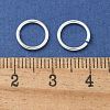 Brass Open Jump Rings KK-M165-9mm-01S-RS-4