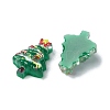 Colorful Christmas Series Resin Cabochons CRES-Q006-02G-2