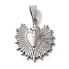 Non-Tarnish 304 Stainless Steel Pendants STAS-L081-035P-1