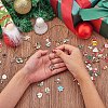 96Pcs Christmas Alloy Enamel Pendants JX267A-4