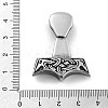Viking 304 Stainless Steel Pendants STAS-N105-04B-AS-3