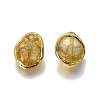 Dyed Natural Quartz Crystal Beads G-F633-25A-2