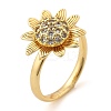 Rotatable Finger Rings for Women RJEW-B115-01G-02-4