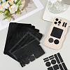8Pcs 2 Styles PEVA Rubber Anti-Slip Hexagonal Phone Grip Tape Stickers for Phones AJEW-SP0002-64A-02-3