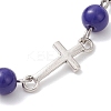 Zinc Alloy Enamel Link Bracelets BJEW-JB12751-01-4