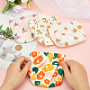 4pcs Mini Cloth Printed Multipurpose Shrapnel Makeup Bags Change Purse ABAG-GF0001-26-3