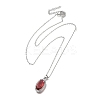 304 Stainless Steel Cable Chain Necklaces NJEW-H040-19P-01-2