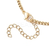 3MM 304 Stainless Steel Twisted Chain Bracelet Making AJEW-JB01440-01-3