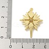 Brass Micro Pave Cubic Zirconia Pendants LS-KK-B124-08G-02-3
