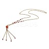 304 Stainless Steel Pendant Necklaces NJEW-H210-G-G-2