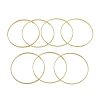 7Pcs Flat Vacuum Plating PVD Vacuum Plating 201 Stainless Steel Bangles Sets for Women BJEW-F476-07G-02-3