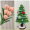 100Pcs DIY Plush Sticks FIND-SP0004-72E-7