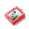 Christmas Opaque Resin Pendants LS-RESI-A049-05G-2