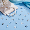100Pcs Easter Theme Tibetan Style Bead Frames TIBEB-HY0001-12AS-4