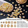 100Pcs Teardrop/Heart/Star Sew on Rhinestones GACR-TA0001-07G-4