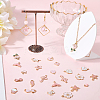40Pcs 20 Styles Alloy Enamel Pendants ENAM-SC0010-01-3