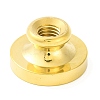 Golden Tone Round Wax Seal Brass Stamp Heads AJEW-Z034-01G-17-3