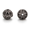 Brass Rhinestone Beads RB-H041-12-1