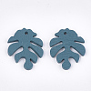 Painted Poplar Wood Pendants LS-WOOD-T021-11J-2