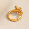 304 Stainless Steel Finger Rings for Women LS-RJEW-C144-02G-2