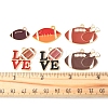 16Pcs 6 Styles Alloy Enamel Pendants ENAM-FS0002-44-5
