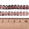 Crackle Transparent Glass Beads Strands GLAA-N068-03A-07-4