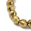 Electroplated Synthetic Non-magnetic Hematite Beads Strands G-I364-L01-03-3