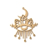 201 Stainless Steel Filigree Pendants STAS-K298-12G-1