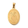 304 Stainless Steel Pendants STAS-K394-04G-08-1