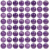100Pcs Natural Amethyst Beads G-SP0001-22C-1
