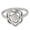 Non-Tarnish 201 Stainless Steel Finger Rings RJEW-G278-20P-1