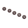 Gear Tibetan Style Alloy Spacer Beads X-RAB145-NF-2