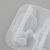 DIY Spaceman Silicone Pendant Molds X-DIY-P006-27-5