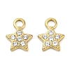 304 Stainless Steel Charms STAS-V003-05G-11-1