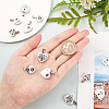 304 Stainless Steel Pendants STAS-UN0014-92P-2
