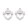 304 Stainless Steel Pendant Cabochon Settings STAS-T067-04P-1