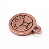Brass Pendants KK-I668-01ARG-02-2