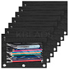 Oxford Cloth with Alloy Pen Cases for 3-Ring Binder AJEW-CP0008-02B-1