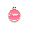 Alloy Enamel Pendants X-ENAM-S124-01B-03D-3