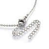 304 Stainless Steel Pendant Necklaces X-NJEW-O108-08P-3