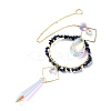 Natural Lapis Lazuli Chips Hanging Ornaments G-Z051-01F-2