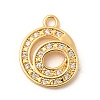 Brass Micro Pave Cubic Zirconia Pendants KK-C117-12G-G-1