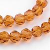 Transparent Glass Bead Strands GLAA-G013-8mm-65-3