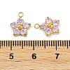 304 Stainless Steel Micro Pave Cubic Zirconia Charms LS-STAS-B088-01G-01-3